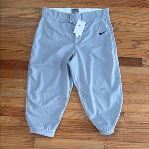 Nike Light Gray Baseball Pants